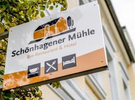 Schönhagener Mühle, hotel Pritzwalkban