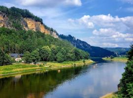 Pension Am Nationalpark, affittacamere a Stadt Wehlen