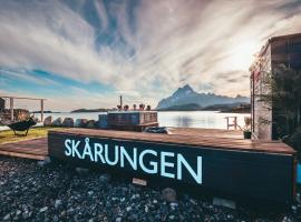 Skårungen - Hotel, Cabins and Camping, area glamping di Kabelvag