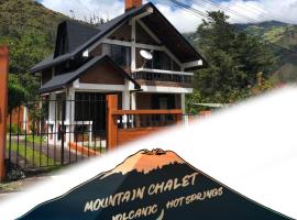 Mountain Chalet - Tungurahua Hot Springs/Aguas Termales, מלון בבאניוס
