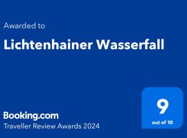 Lichtenhainer Wasserfall, affittacamere a Lichtenhain
