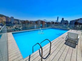 Apartamentos City Centro Manuel Montt, feriebolig i Santiago