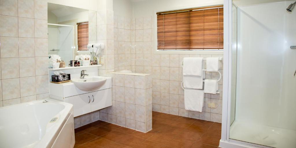 Un baño de Baycrest Thermal Lodge