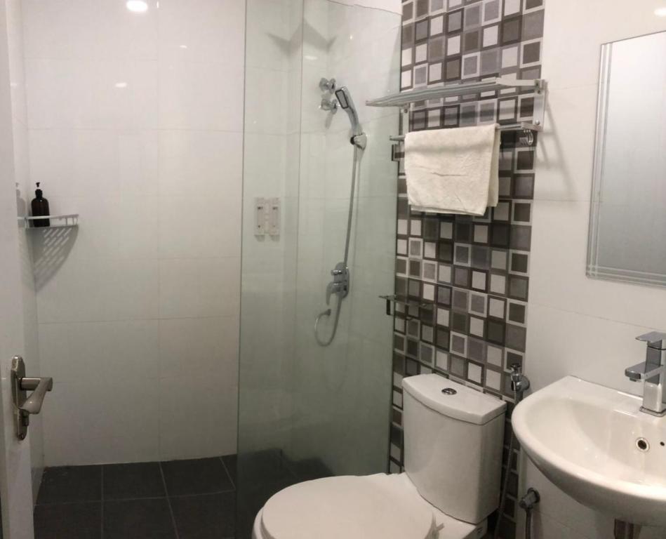 Ett badrum på M Design Hotel@KLIA,Sepang