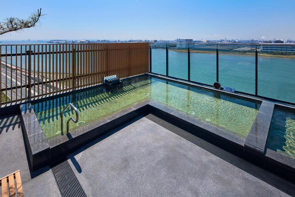 Parveke tai terassi majoituspaikassa Villa Fontaine Premier Haneda Airport