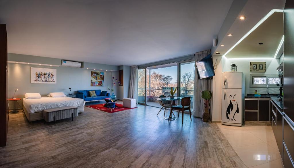 Katil atau katil-katil dalam bilik di Shoshana Hotel Boutique