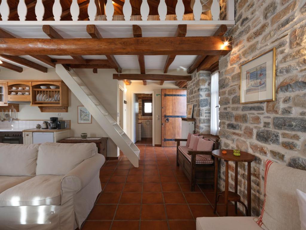 Zona de estar de Amanita boutique hotel