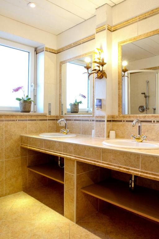 Kupaonica u objektu Hotel Gasthof Zum Schwanen