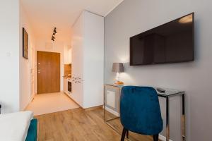 TV i/ili zabavni centar u objektu Warsaw To Be - Glamour Apartment