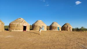 Фотография из галереи Desert Sunrise Yurt Camp в городе Nurota