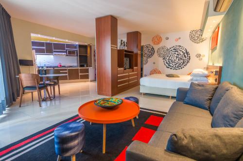 Ruang duduk di Shoshana Hotel Boutique