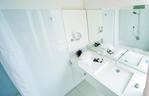 A bathroom at Hotel zum Hofmaler