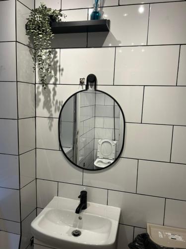 Samps Hostel tesisinde bir banyo