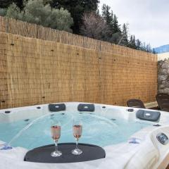 Jacuzzi Villa Nena - Chania Traditional Cottage
