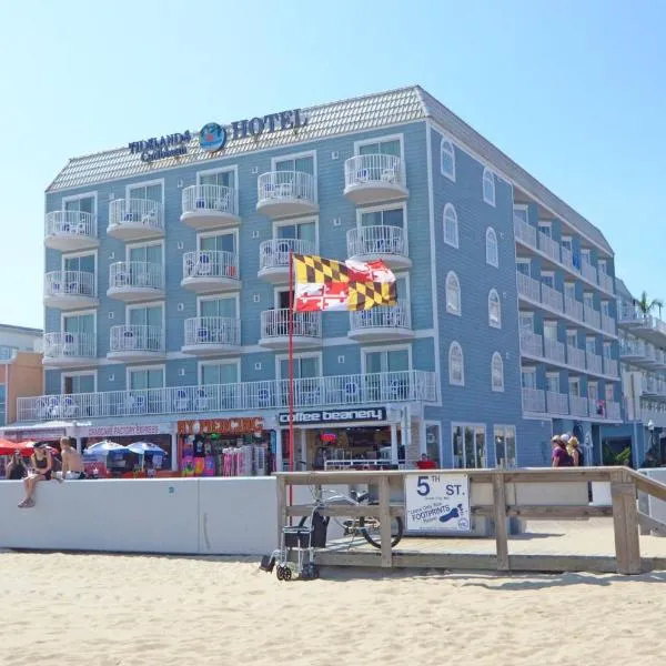 Tidelands Caribbean Boardwalk Hotel and Suites, viešbutis Ošen Sityje