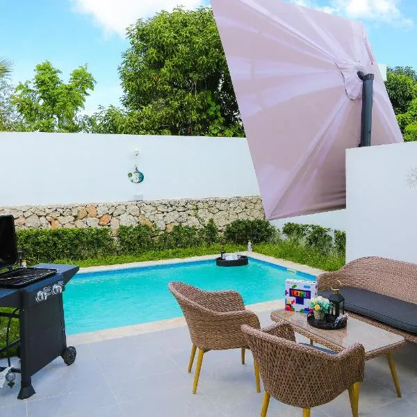 Casa tropical con piscina privada, hotel a Punta Cana