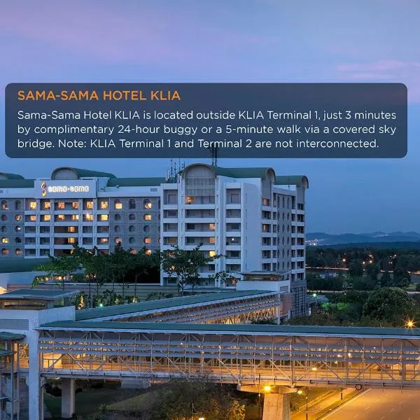 Sama Sama Hotel KLIA, hotel in Sepang