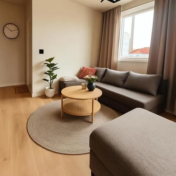 Modern apartment in the middle of the city center, hotel v mestu Kirkenes